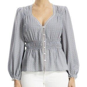 Max Studio, Sweatheart Peplum Blouse